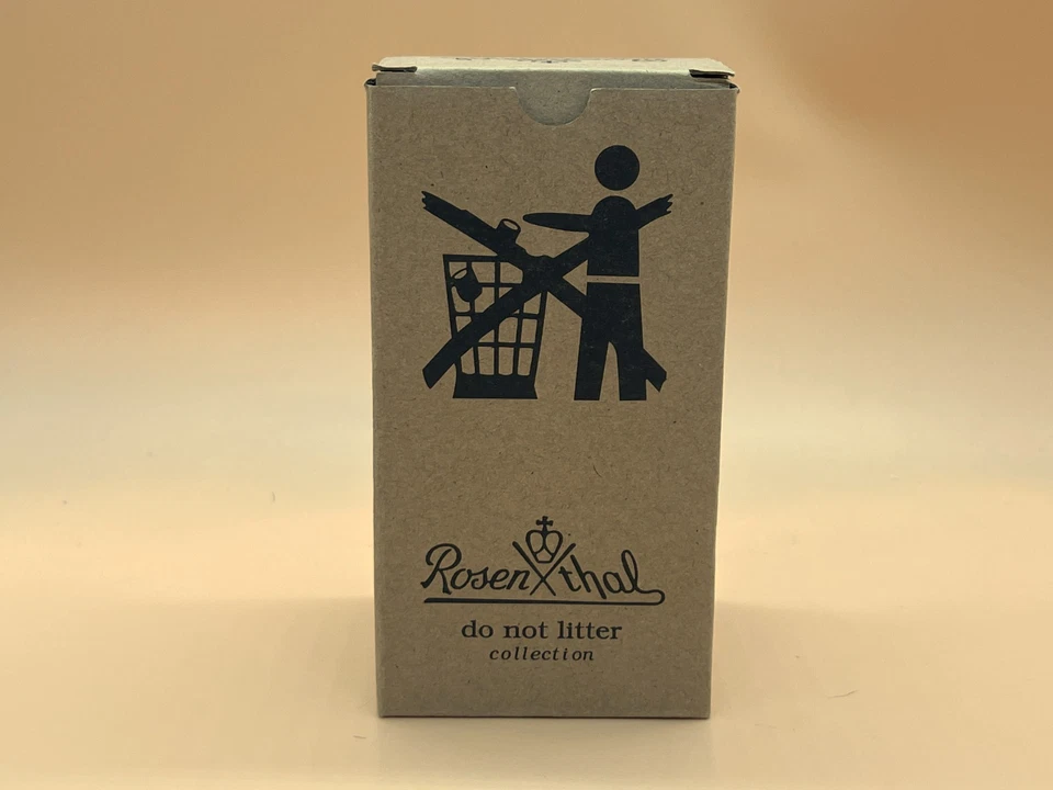 Rosenthal Studio Line, Germany Milk Carton, Do Not Litter Collection Vase. Boxed - Image 2 of 4