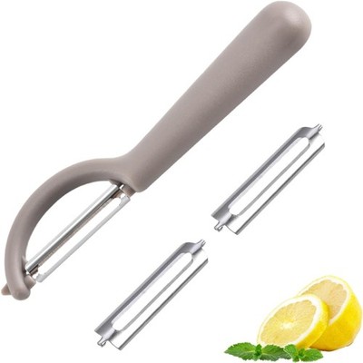 Küchenschäler Gemüse Kartoffel Obst Edelstahl Ersatzklingen