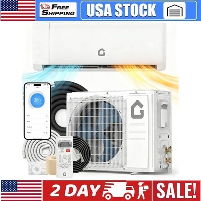 12000BTU Ductless Mini Split Air Conditioner SEER 22 Heating & Cooling Systems