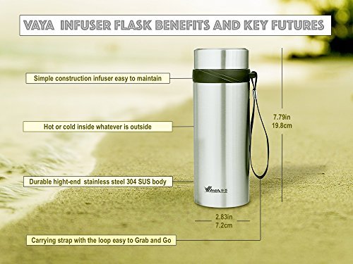 Doppelwandiges Glas Tee-Ei Reise Infusion Kolben Wasserflasche 480ml - Bild 10 von 12
