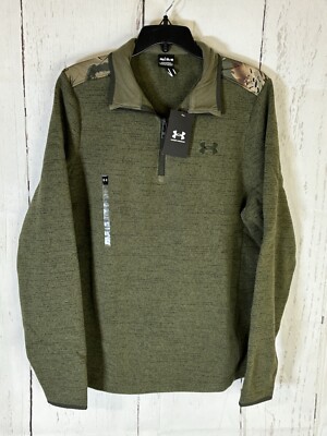 Under Armour Specialist Fleece Sweater 1/4 Zip Mens Medium