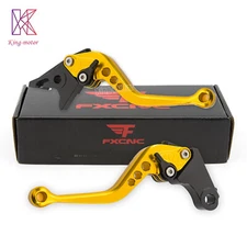 For Yamaha Raptor YFM660 Warrior YFM350 2002-04 CNC Short Brake Clutch Levers US