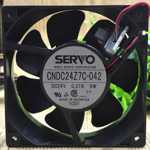 SERVO CNDC24Z7C-042 24V 0.37A 9W 12cm 12038 Chassis Industrial Cooling Fan