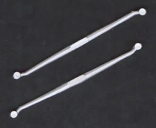 1:24 1:25 scale model resin hearse landau irons set of 2 bars