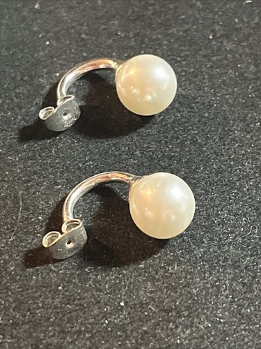 Faux Pearl Earring Back Jackets 2-9-24 - Picture 5 of 5