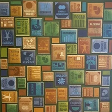 High School - Books, scrapbook paper - American Traditional ATPA0381