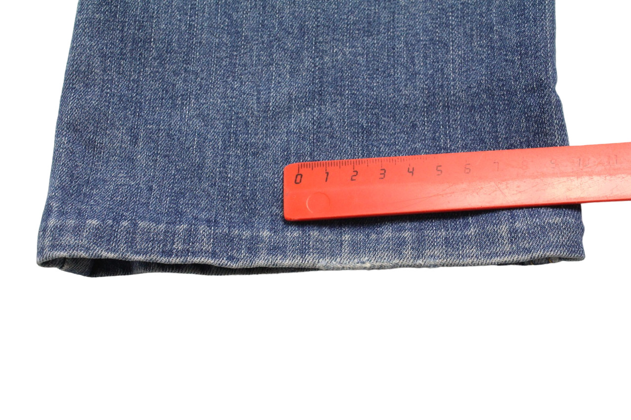 Levi's 627 Straight Fit Jeans Mens W30 L30 Whiskers Zip Fly Blue Distressed thumbnail 12