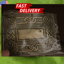 Scottish Kilt Belt Buckles Celtic knot Highland Thistle Buckle-Antique Finish