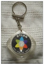 B5 / OLD KEYCHAIN INCLUSION FASHION DYLON BRITISH MADE