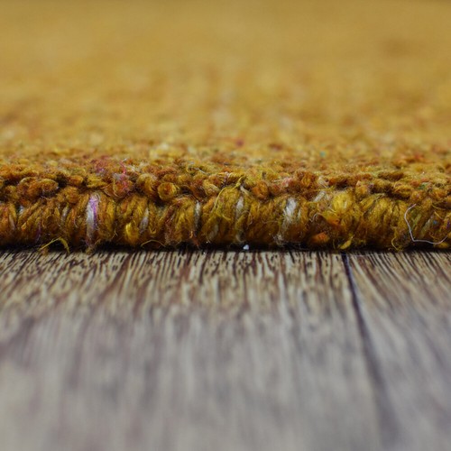 Eco-Friendly Hand Knotted Loom Silk Mix Area Rug Solid Gold BBH Homes BBLSM111 - Picture 54 of 111
