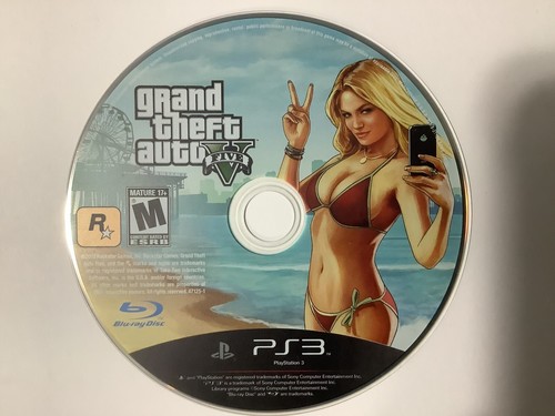 Grand Theft Auto V PS3 Sony PlayStation 3 Disc Only