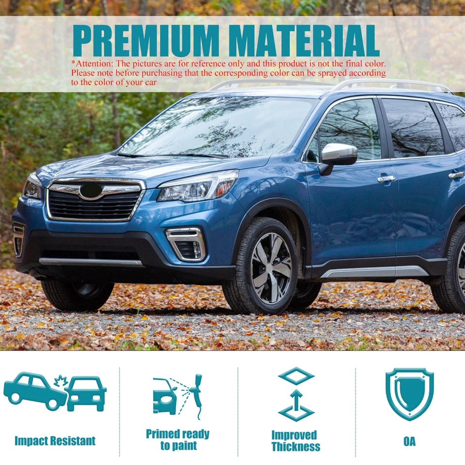 Front Bumper Cover Fascia For 2019-2021 Subaru Forester 57704SJ010 Foto 4 de 4