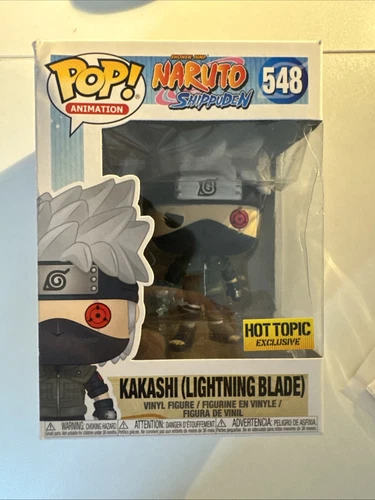 Lot Of 2 Funko POP Anime Naruto Shippuden Kakashi Lightning Blade 548 Pls Rd Xx