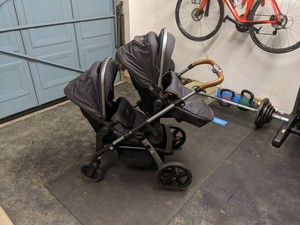 silver cross wave tandem pram