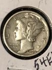 1929 Mercury Dime