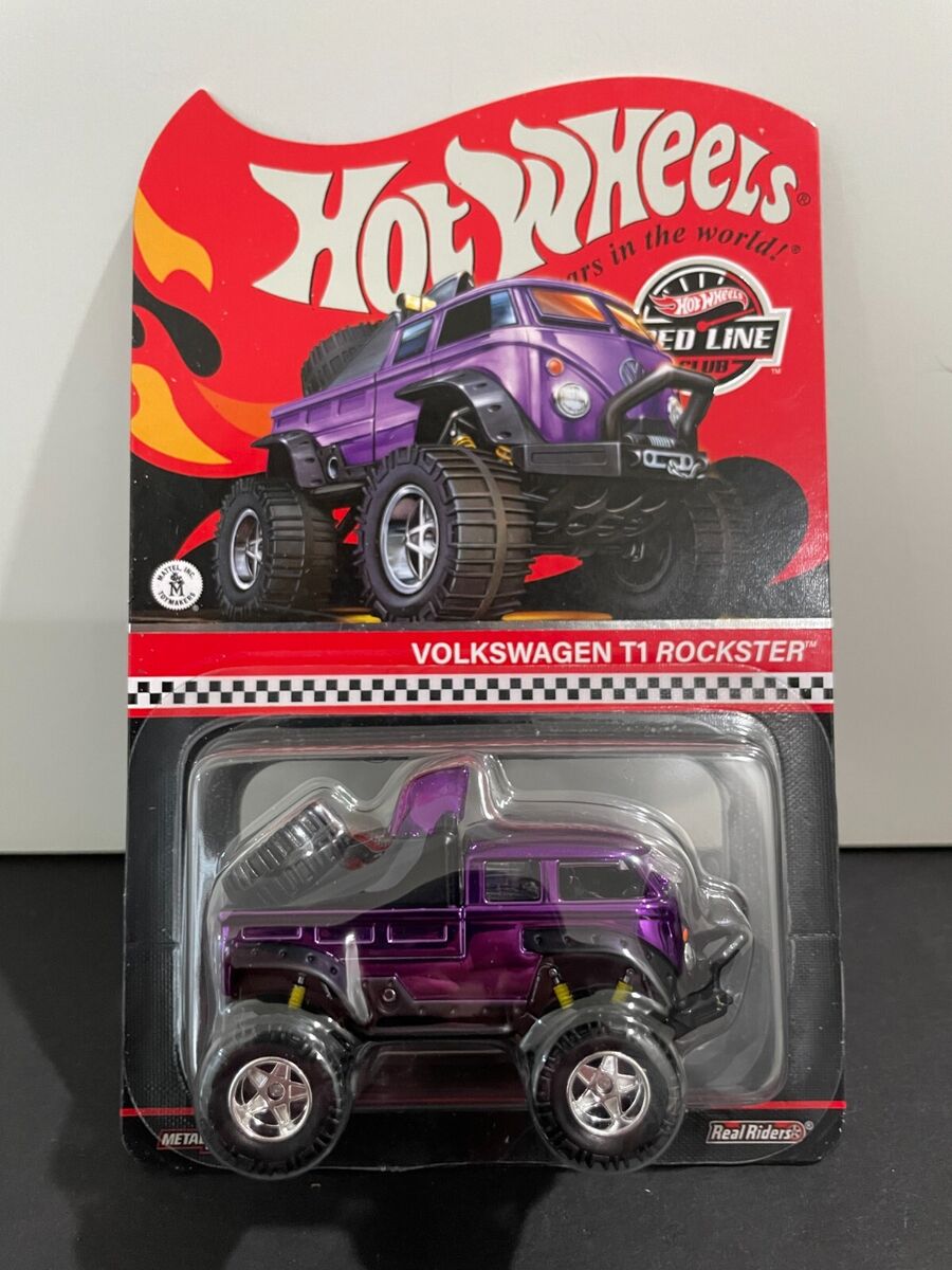 HOT WHEELS VOLKSWAGEN T1 ROCKSTER PURPLE RLC REDLINE CLUB EXCLUSIVE VW BUS RIDER HOT WHEELS VOLKSWAGEN T1 ROCKSTER PURPLE RLC REDLINE CLUB EXCLUSIVE VW BUS RIDER