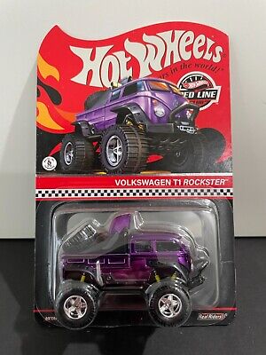 HOT WHEELS VOLKSWAGEN T1 ROCKSTER PURPLE RLC REDLINE CLUB HOT WHEELS VOLKSWAGEN T1 ROCKSTER PURPLE RLC REDLINE CLUB