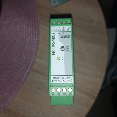 Phönix Contact Netzteil, MINI_PS-100-240AC/24VDC/1, gebraucht, Rechnung