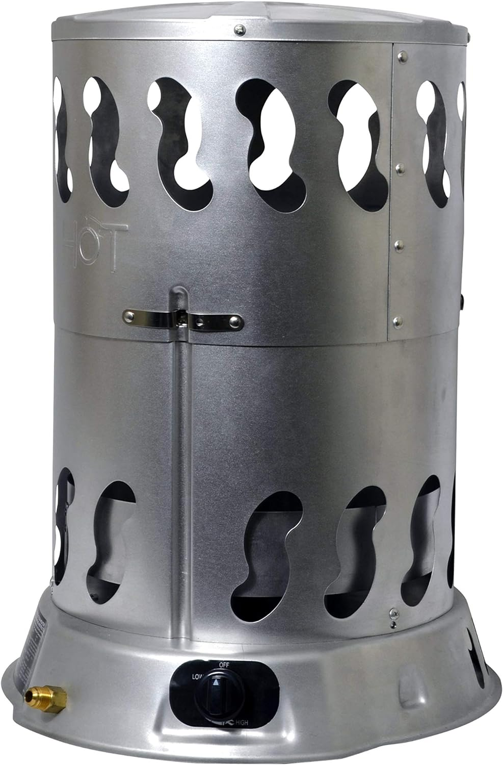 Corporation Convection Heater, 30- 80K Btu/Hr,Silver