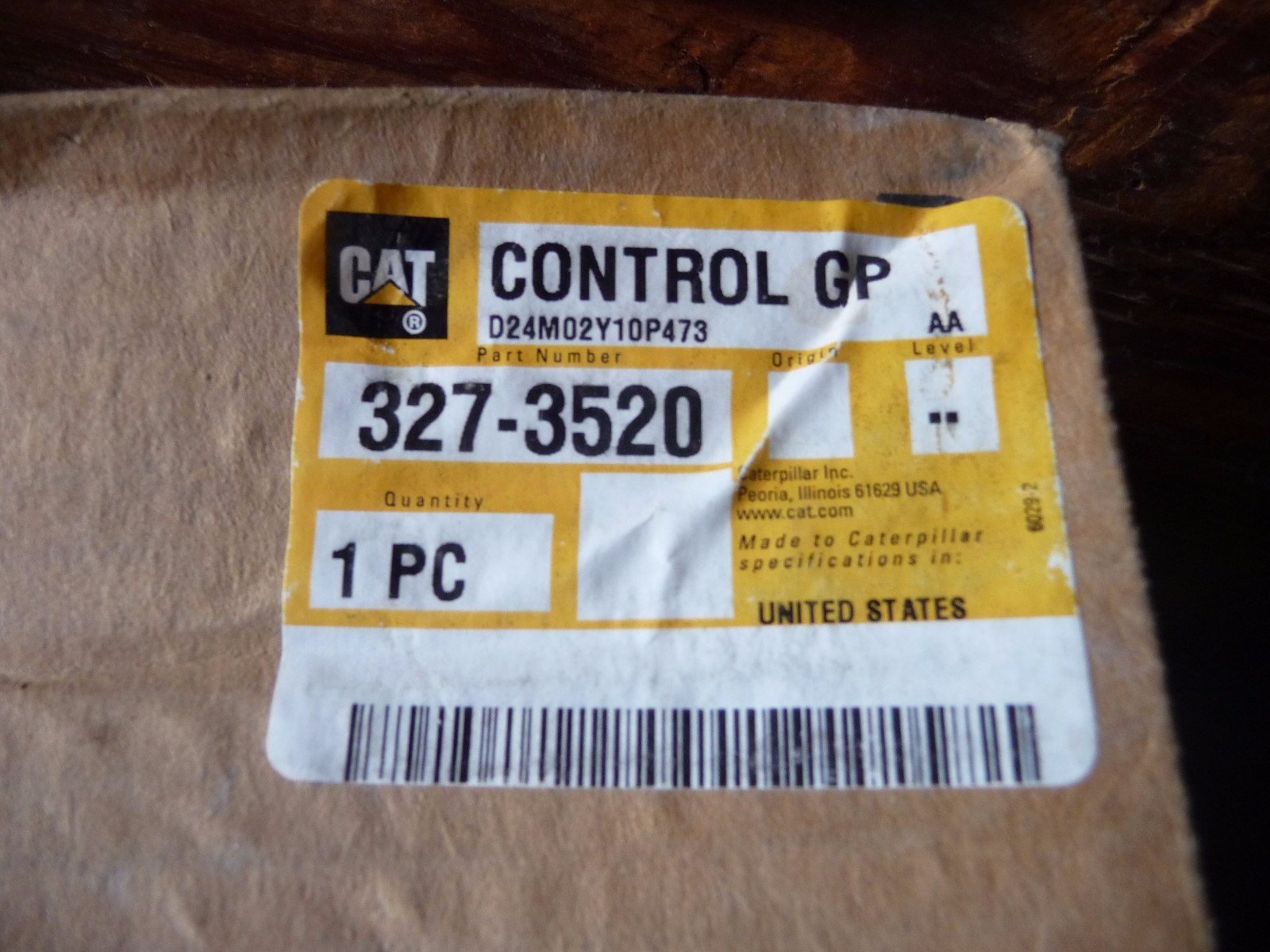 Caterpillar Control GP 3273520 10r5609 1604891 for sale online | eBay 