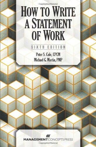 How to Write a Statement of Work 6th Edition Paperback in Good Condition