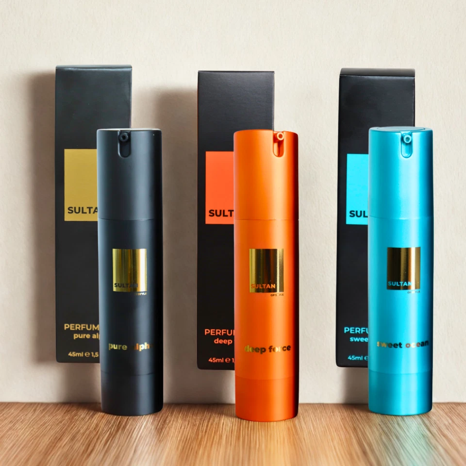 3x Sultan of Style Parfum Oil Herren Duft Düfte Alkoholfrei Öl Parfüm Parfümöl