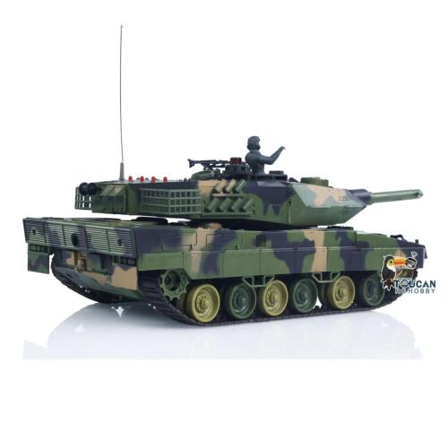 HengLong 3809 2.4GHz 1/24 RC Panzer Leopard 2 A5 BB Infrarot Kampf Spray Wasser - Bild 12 von 12