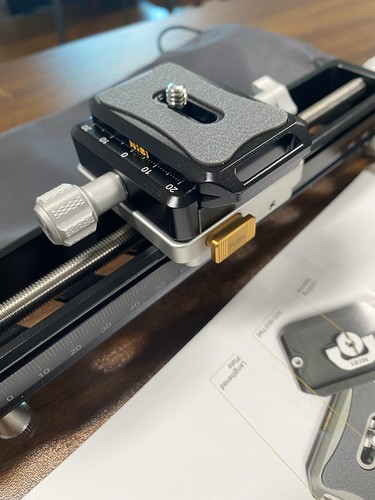 NiSi NM-200S Macro Focusing Rail Slider Precise Focus w/ Quick-Adjustment Button - Picture 4 of 13