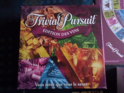 Trivial Pursuit Édition des Vins - Édition HASBRO 2002 - Complet TTBE - Photo 1/4