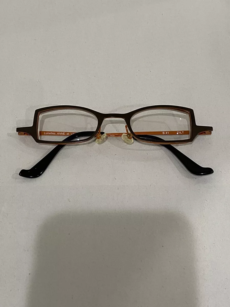 ANNE ET VALENTIN Lunettes B41 Tilt Titanium Made In Japan .!!