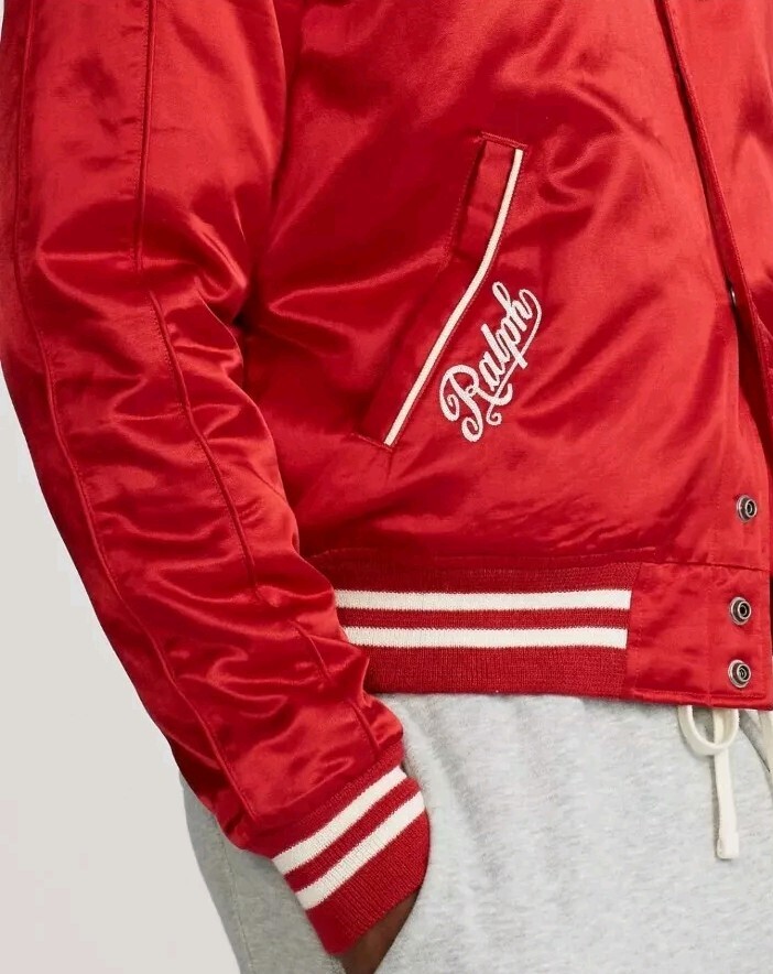 Polo Ralph Lauren New York Yankees MLB Satin Baseball Jacket Polo Ralph Lauren New York Yankees MLB Satin Baseball Jacket