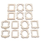 40Pcs Hanging Mini Picture Frames Dollhouse Wall Decoration Mini Picture Frames