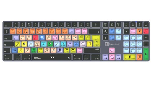Logickeyboard LKB-LOGXP2-TM-UK keyboard Office Bluetooth QWERTY English Grey,...