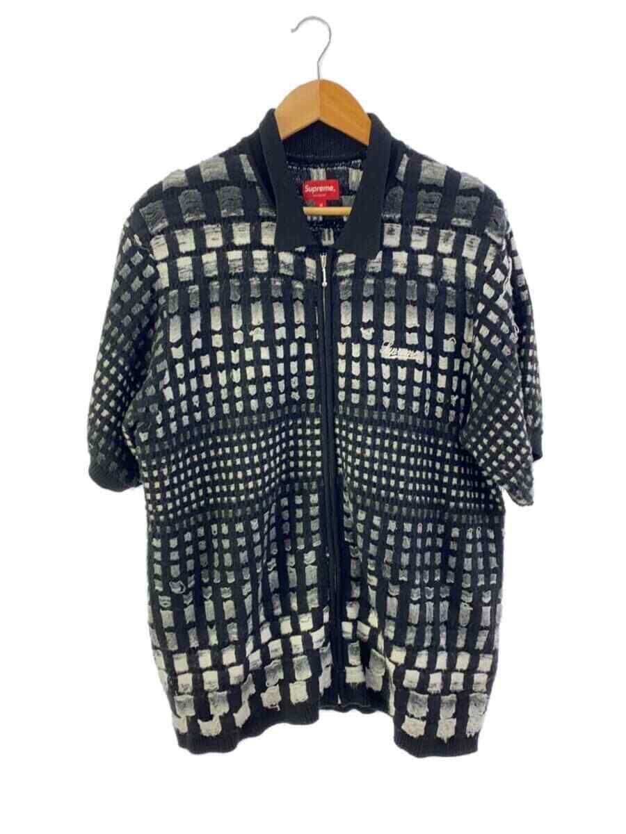 Supreme zip up polo Sweater black M Used | eBay Supreme zip up polo Sweater black M Used | eBay