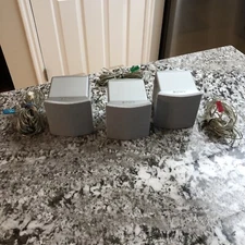 Sony SS-TS500 Surround Sound Bass Reflex Speakers (3) w/ Wires | Center Rear L R