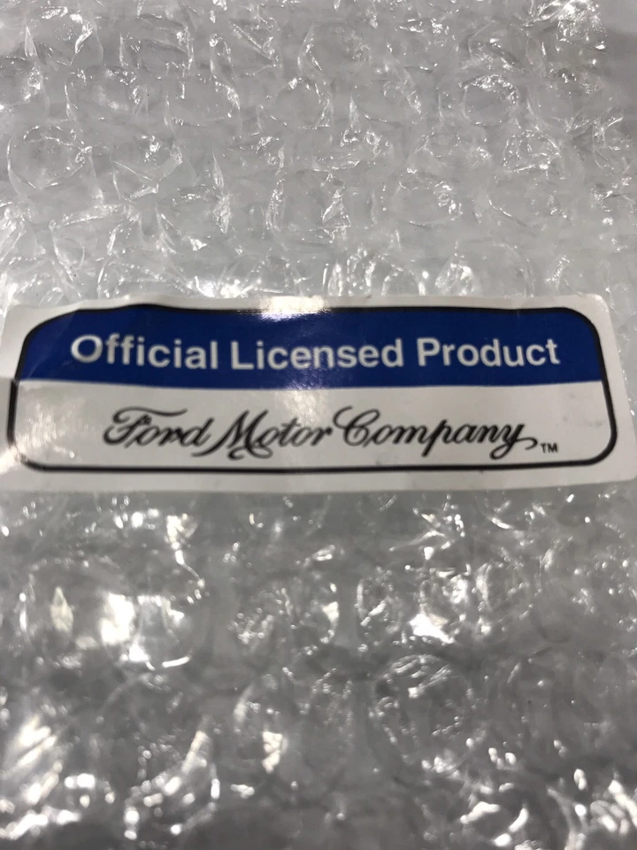 Adhesivo adhesivo de metal cromado en emblema de escritura - estilo Ford 1940 Foto 3 de 3