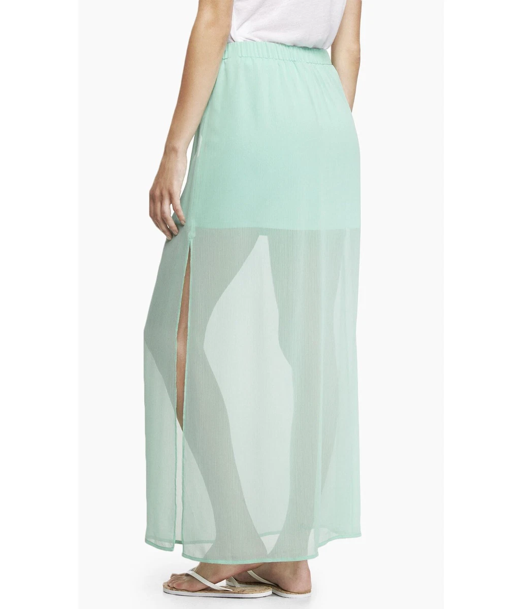 Petite double split maxi skirt top