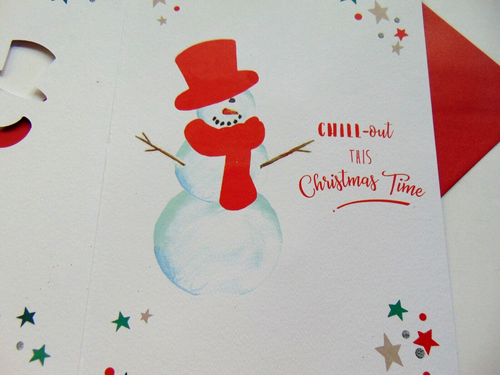 Daddy Christmas Greetings Card...Daddy It's Christmas! - Picture 3 of 3