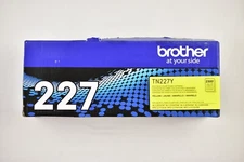 Brother TN227Y High Yield Yellow Toner Cartridge Genuine NO RETAIL BOX