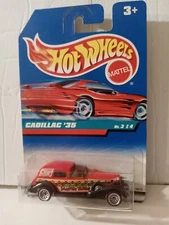 Hot Wheels By Mattle Cadillac '35 # 18777 New Unopen