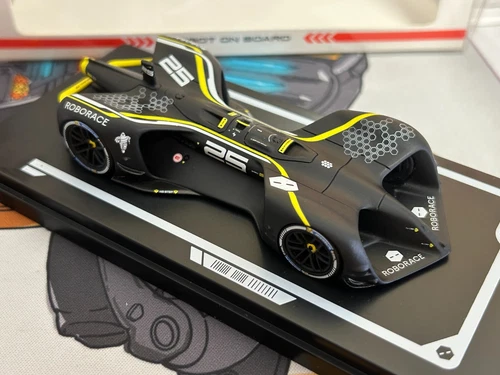 ROBORACE 1/43 Resin Robot On Board Electric Driverless Car Competition Model Car - Picture 52 of 57