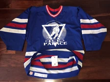VINTAGE ICE PALACE CCM JERSEY HOCKEY NHL CANADA FIGHT STRAP