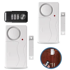 Window Door Alarms 2+1 Anti-theft Burglar Alarm Super Loud Scare Thief Security