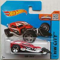 Hot Wheels Surf Crate Rot Hw City Neu/Ovp Spielzeugauto Mattel Auto Toy Car Red