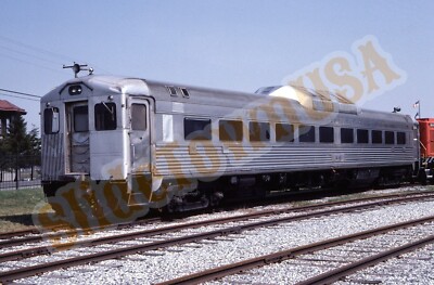Vintage 1987 Train Slide 40 Lehigh Valley RDC Strasburg PA Y1I152