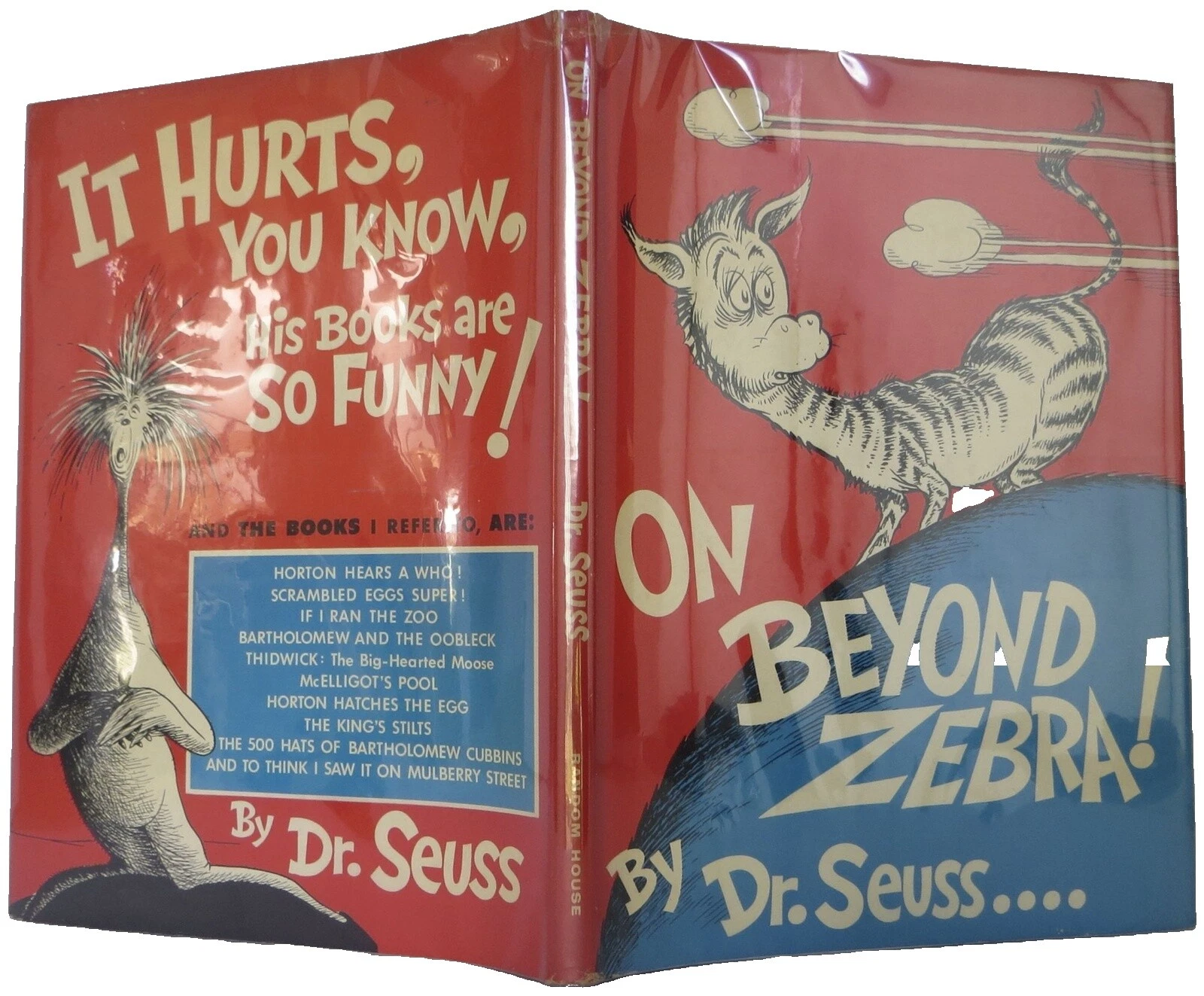 Dr. Seuss Antiquarian & Collectible Books with Dust Jacket in English