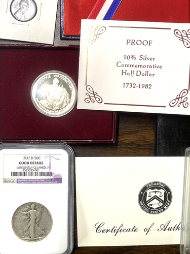 35PCS mixed lot DIAMOND & LOTS OF SILVER, Siv Proof, Off-Center, Bicentennial NR - Picture 3 of 8