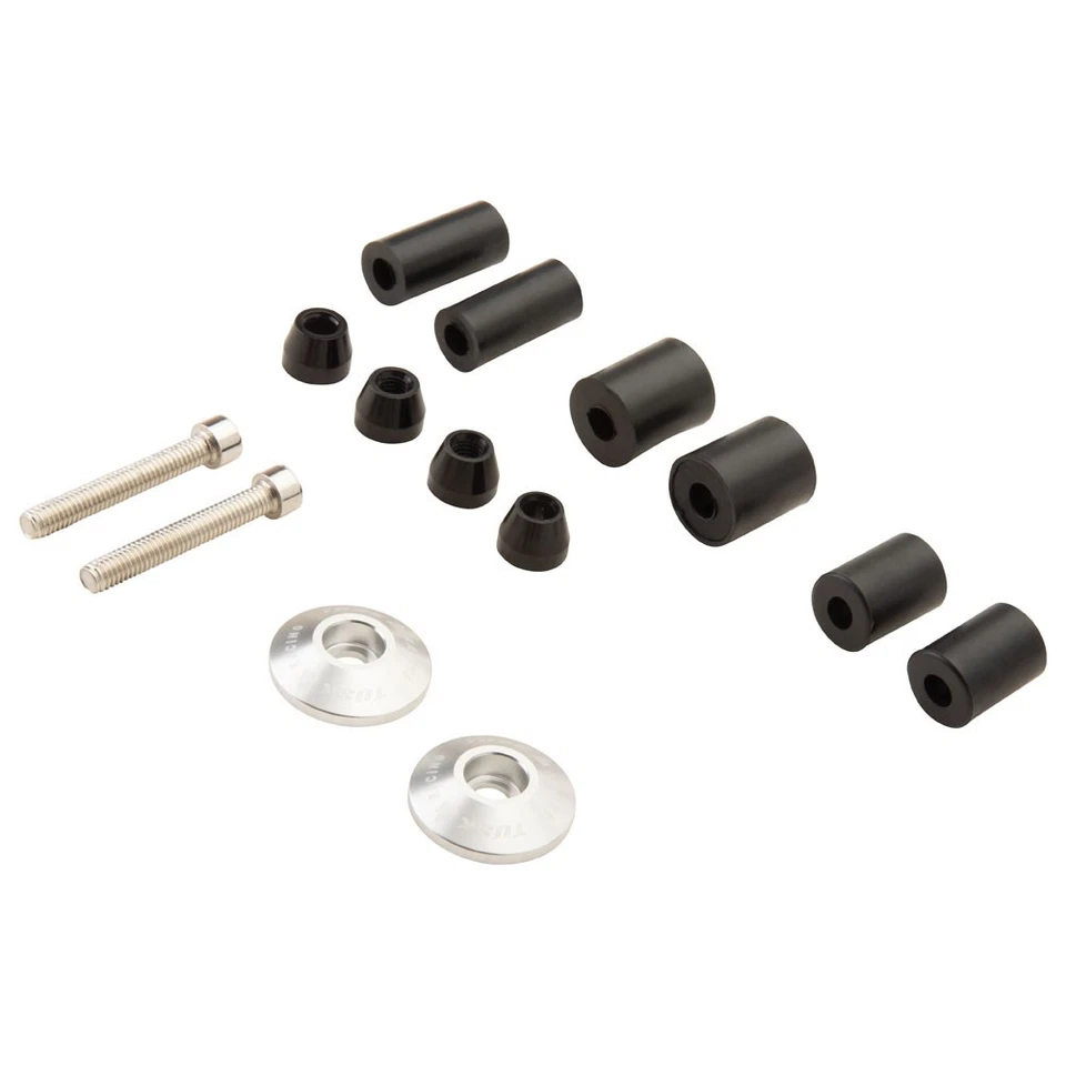 Extremos de barra Tusk plateados 2091150004 Foto 3 de 4