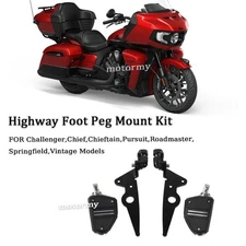 Adjustable Full Set Highway Foot Peg Mount For Indian Challenger Limited 2020-up