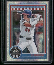 2025 Panini Stars & Stripes USA Baseball #142 CJ Weinstein Opening Day